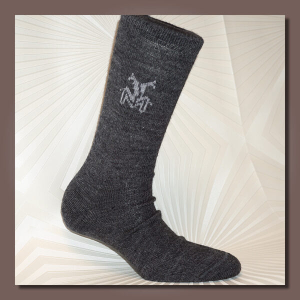 Business-Socken mit Alpaka-Logo